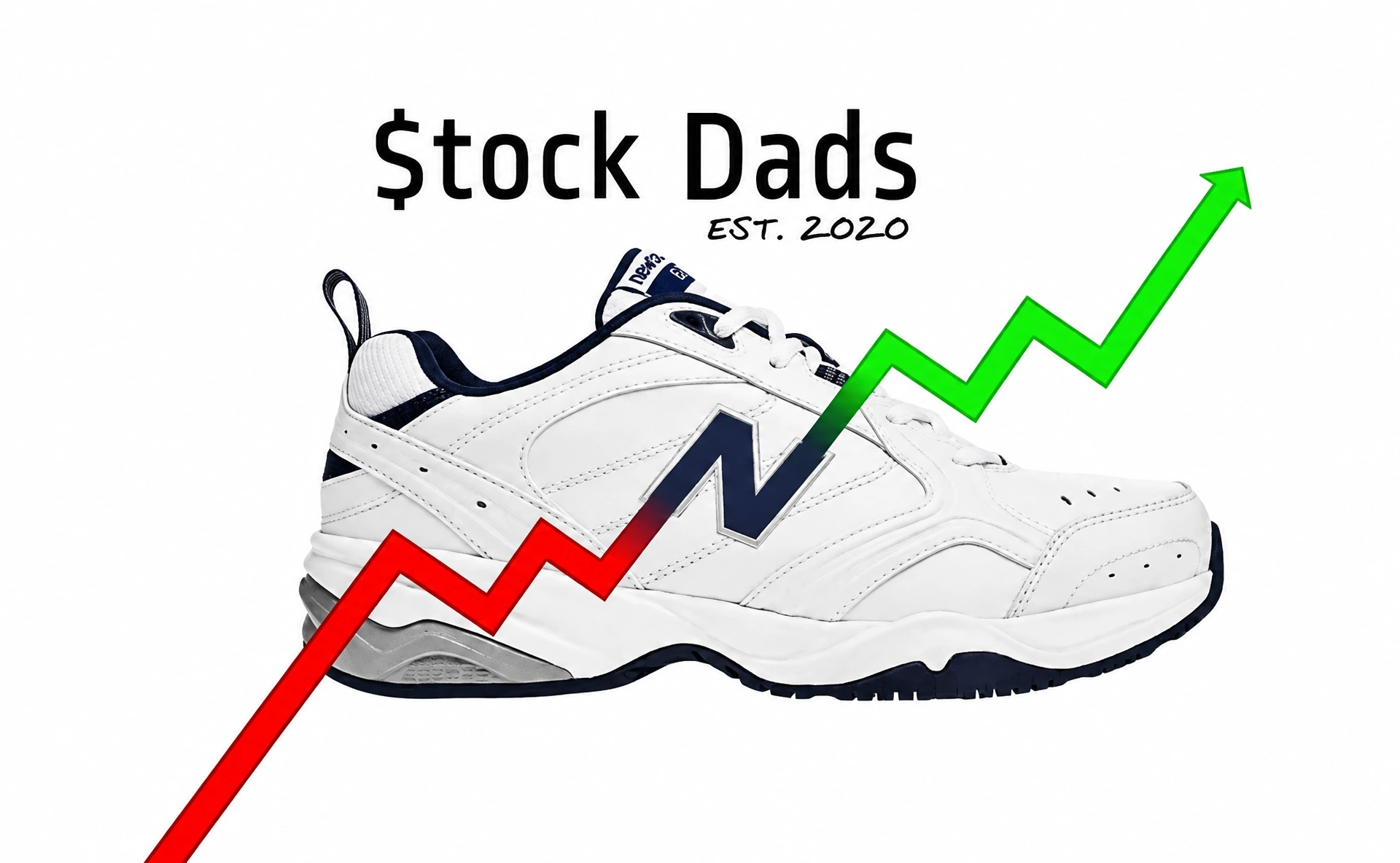The New Balance shoe logo, 2020